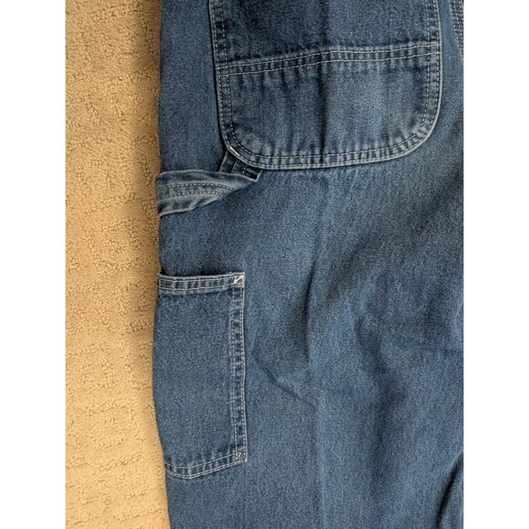 Carhartt Carpenter Jeans Mens 31X34 B13 DST Workwear Utility 100% Cotton - Picture 6 of 12